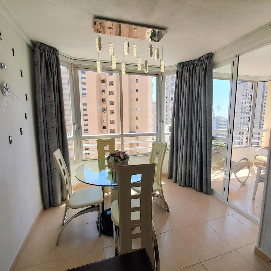 Apartment Glamour Alhambra Rincon De Loix Benidorm-Sea View-Free Parking, Wi-Fi, Pool, New Air Conditioning Bagian luar foto