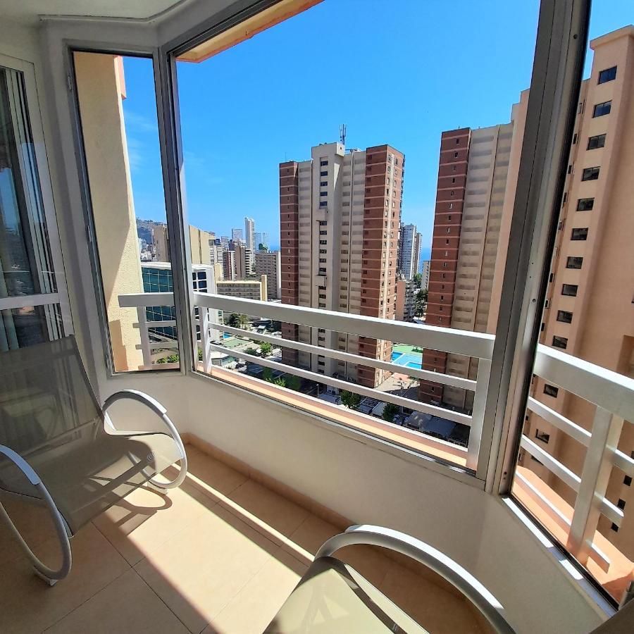 Apartment Glamour Alhambra Rincon De Loix Benidorm-Sea View-Free Parking, Wi-Fi, Pool, New Air Conditioning Bagian luar foto