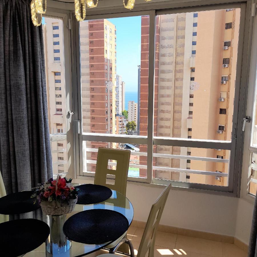 Apartment Glamour Alhambra Rincon De Loix Benidorm-Sea View-Free Parking, Wi-Fi, Pool, New Air Conditioning Bagian luar foto