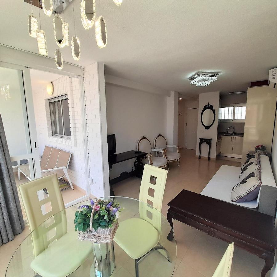 Apartment Glamour Alhambra Rincon De Loix Benidorm-Sea View-Free Parking, Wi-Fi, Pool, New Air Conditioning Bagian luar foto