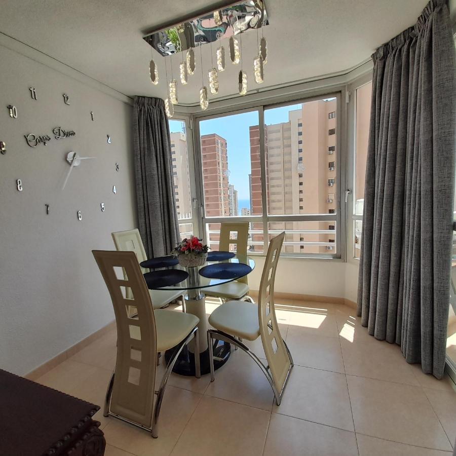 Apartment Glamour Alhambra Rincon De Loix Benidorm-Sea View-Free Parking, Wi-Fi, Pool, New Air Conditioning Bagian luar foto