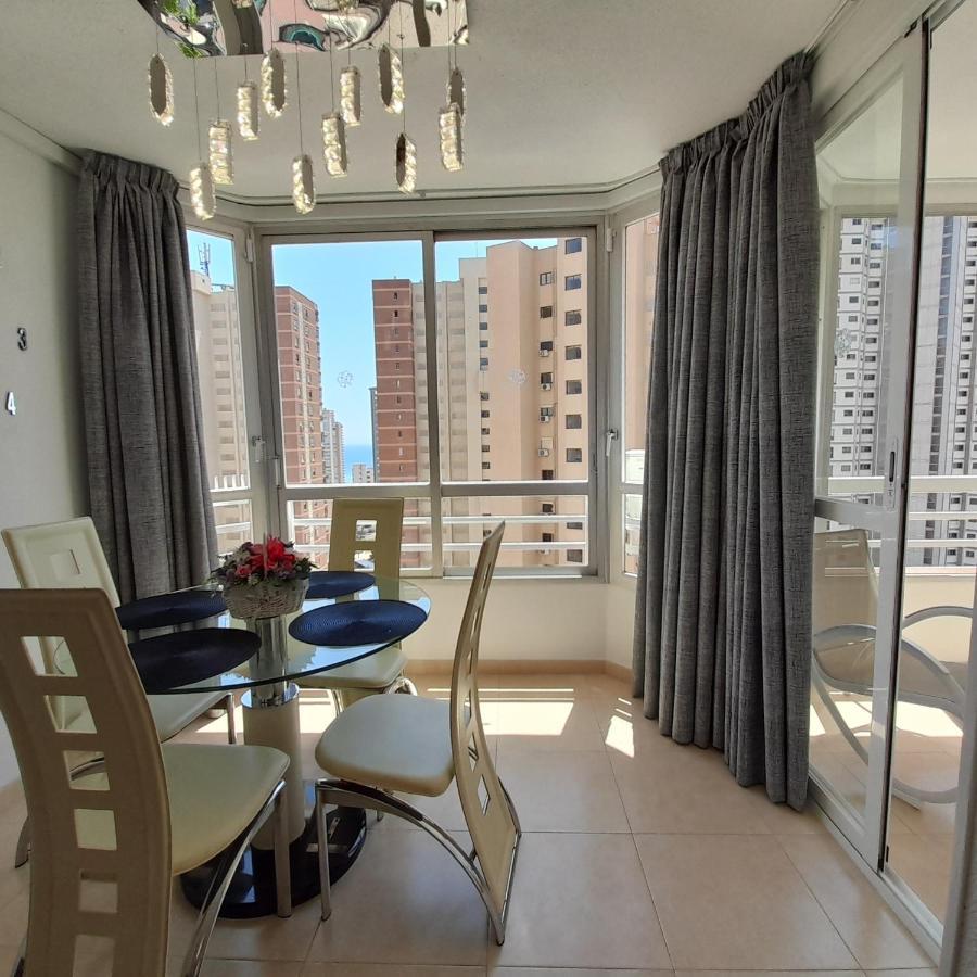 Apartment Glamour Alhambra Rincon De Loix Benidorm-Sea View-Free Parking, Wi-Fi, Pool, New Air Conditioning Bagian luar foto